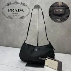 PRADA ショルダーバッグ プラダ ハンドバッグ ヴィンテージ 黒 希少のサムネイル
