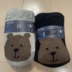 GAP baby ギャップ　ベビータイツ 12-24ヶ月 2色セット　黒グレー