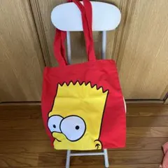 バート　シンプソンズ　 トートバッグ 赤