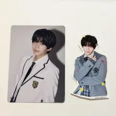 なにわ男子 HARDWORK 長尾謙杜　トレカ　フレークシール　ファミクラストア