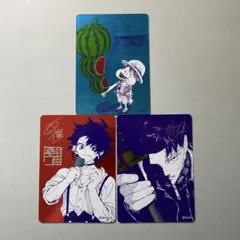 ナツコミ メタキラカード 6枚セット ONE PIECE 極楽街 魔男のイチ ナツコミメタキラカード ONE PIECE 魔男のイチ 極楽街 3枚セット