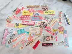 革タグ ハトメ付きレザータグセット カラフル ペイント ハンドメイド