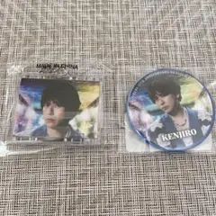 山下健二郎　ミニCDキーホルダー　缶バッジ 三代目　JSB3