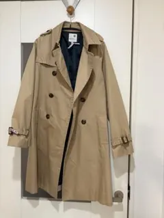 earth music&ecology ベージュ トレンチコート S〜M