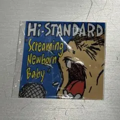 ハイスタ Hi-STANDARD ステッカー 新宿駅 ピールオフ 非売品