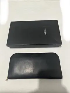 限定値下げ【中古】箱あり/ギャランティーカード有サンローラン/長財布/ブラック