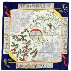 HERMES/エルメス カレ90 去年の雪 スカーフ
