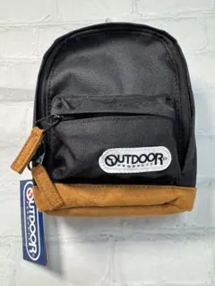 サンスター文具OUTDOORアウトドア リュックペンケース ポーチBLACK新品