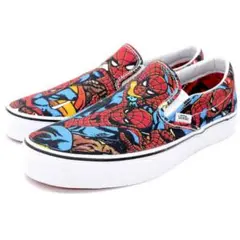 VANS×marvelスリッポン