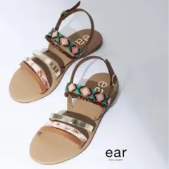 earPAPILLONNER新品未使用 DOLCASTベルトサンダル グリーンのサムネイル