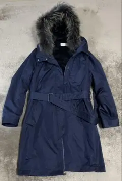 BARNEYS NEW YORK ネイビー モッズコート　美品