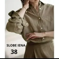 スローブイエナEuropean Linen レギュラーシャツ