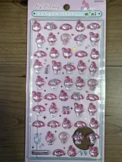 ボンボンドロップシール　マイメロディ　ミニ