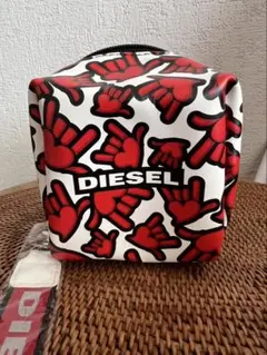 【新品未使用品】DIESEL ディーゼル スクエアポーチ（限定）