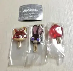 こ*る様 ズートピア アイスキャンディチャーム ジュディ ニック アイスキャンデ