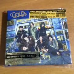 GOLD SixTONES 初回盤B