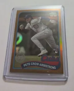 topps PETE CROW-ARMSTRONG Chicago Cubs