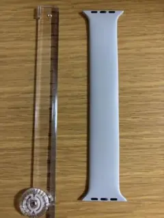 Apple Watch 交換用バンド 44mm/45mm ソロループ グレー