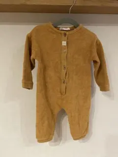 ZARA マスタードロンパース 6-9ヶ月