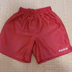 Admiral サッカー用ショートパンツ 140 レッド