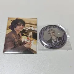 THE RAMPAGE 与那嶺瑠唯 くら寿司 フォトカード 缶バッジ