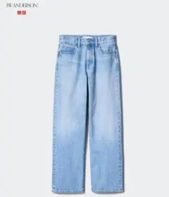 UNIQLO JW ANDERSON ストレートジーンズ ブルー 26のサムネイル