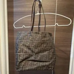 美品 フェンディ ズッカ柄 トートバッグ