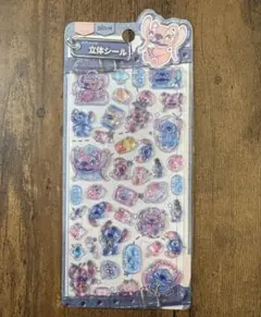 新品、未開封。正規品。ディズニー　スティッチ　エンジェル　立体シール