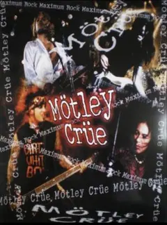 MOTLEY CRUE 直筆サイン ポスター モトリークルー レコード LP - メルカリ
