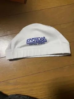 セントラルスポーツ　水泳帽　白　M