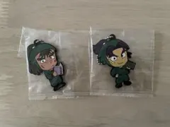 潮江文次郎　中在家長次　忍たま乱太郎 ラバーストラップ ラバスト