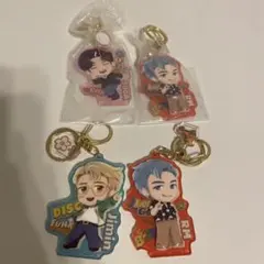 tiny tan BTS ジミン　シュガ　RM ４点セット　アクキー
