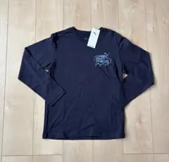 新品プーマ長袖ロンT 150cm 紺色　カットソー　綿