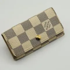 LOUIS VUITTON ダミエ アズール ミュルティクレ4 キーケース 4連