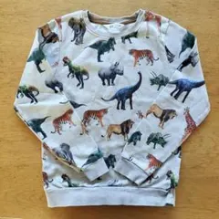 動物柄 トレーナー