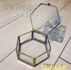 【2個セット】【保証付配送】リングピロー マライカ ガラスケース Lサイズ