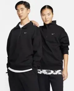Nike ソロスウッシュ　ハーフジップ　トレーナー　XXL セットアップ