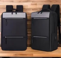 ビジネスリュック リュック ビジネス 通勤通学 USB パソコン 新作 新品 黒