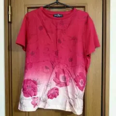 Salvatore Ferragamo ゆったり　花柄　シルク　Tシャツのサムネイル