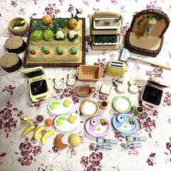 シルバニアファミリー　ガーデニング&朝食セット