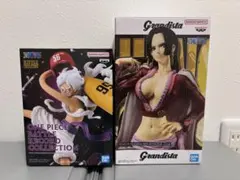 ルフィ　ニカ　ボア・ハンコック　フィギュア　２点セット