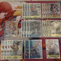 ライザリン 青黄ナミ デッキ パーツ付き フルパラ ワンピースカード ライザリン様専用 青黄ナミ デッキ パーツ付き フルパラ ワンピース