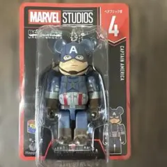 MARVEL BE@RBRICK キャプテン・アメリカハッピーくじベアブリック