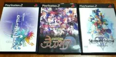 PS2 アンリミテッド・サガ 魔界戦記ディスガイア キングダムハーツIIのサムネイル