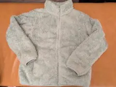 ミントグリーン フリースジャケット 140cm