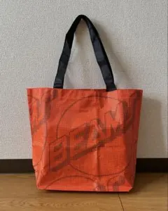 BEAMS トートバッグ　オレンジのサムネイル