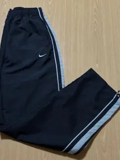極美品　NIKE ナイキ　トラックパンツ　スウォッシュ　裾ジッパー　XL