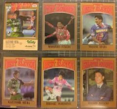 美品　J.CARDS93.94.95　Jリーグベストイレブンカード　三浦知良他