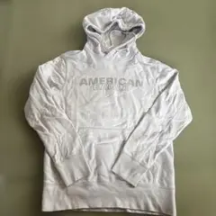AMERICAN EAGLE ホワイトパーカー　フードのサムネイル