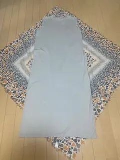 ATON ノースリーブ ロングワンピース
